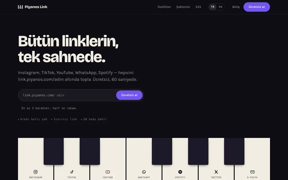 Link Piyanos — link.piyanos.com