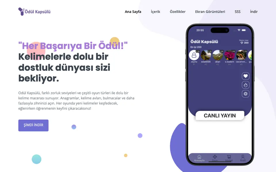 Ödül Kapsülü — odulkapsulu.com