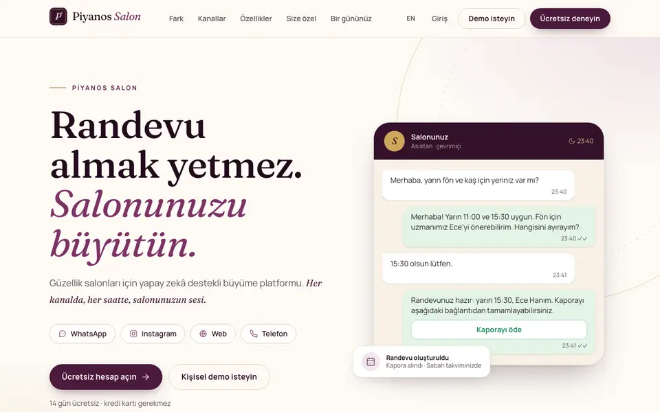 Piyanos Salon — salon.piyanos.com